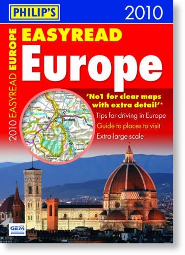 Philip’s EasyRead Europe 20010: Flexi A4 (Road Atla… by Philip’s Maps Hardback