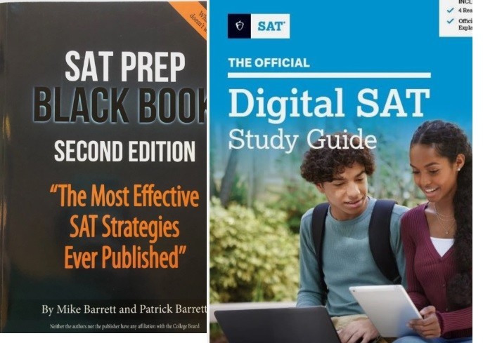 SAT PREP BLACK BOOK SECOND EDITION + THE OFFICIAL DIGITAL SAT STUDY GUIDE
