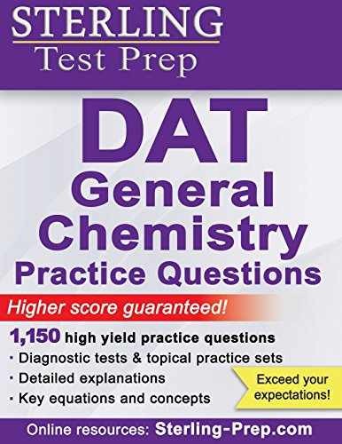 Sterling Test Prep DAT General – Paperback, by Sterling Test Prep – Very Good
