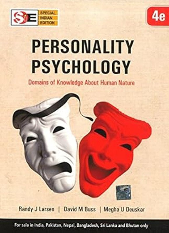 New:Personality Psychology by Randy J. & Buss 4th INTL ED- 9781259026744