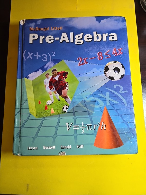 Pre-algebra, Grades 6-9: Mcdougal Littell Pre-algebra by Lee Stiff, Timothy