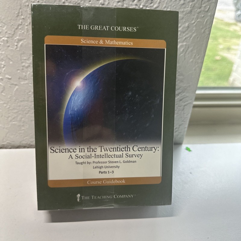 The Great Courses: Science in the 20th Century Complete Dvd Set W Booklet.