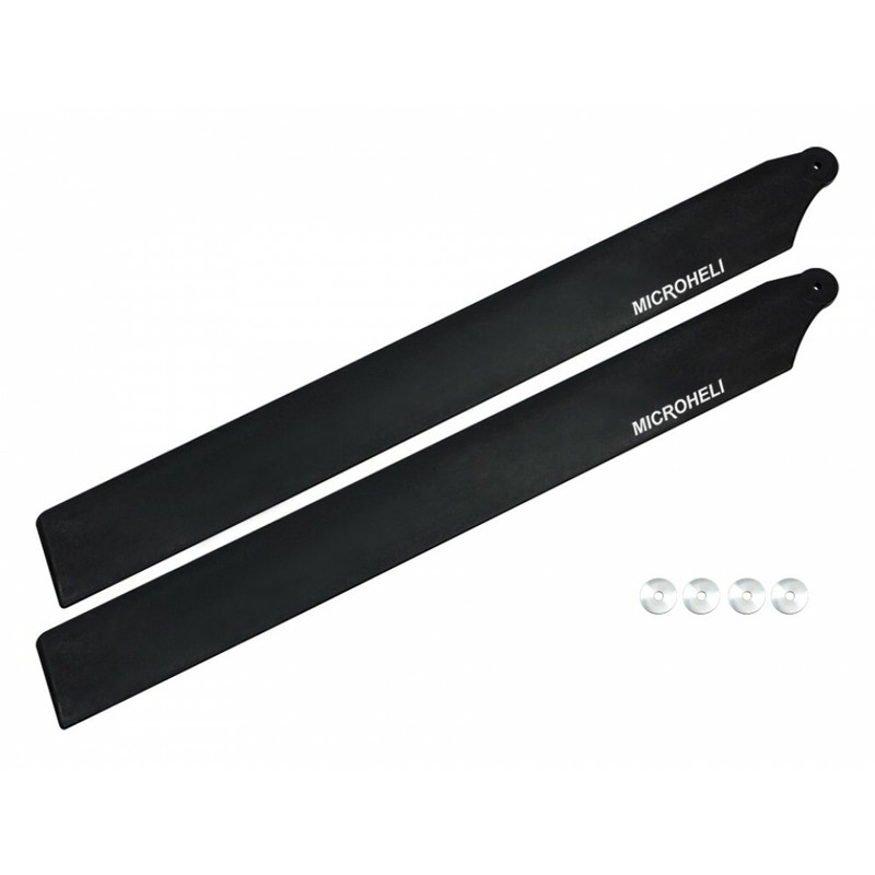 Microheli Carbon Plastic Main Blade 180mm – OMP Hobby M2 V2 / EXP