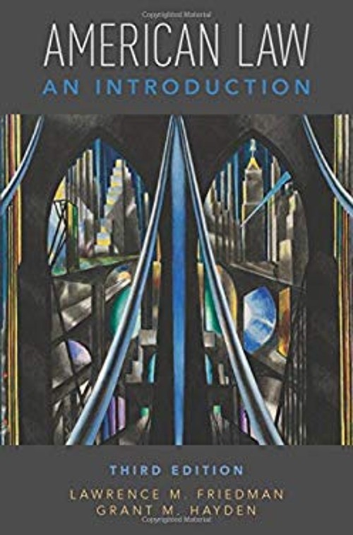 American Law : An Introduction Paperback Lawrence M., Hayden, Gra