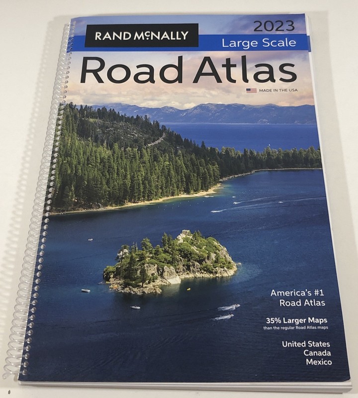 Rand McNally 2023 Large Scale Road Atlas (McNally Large Scale Road Atlas USA)