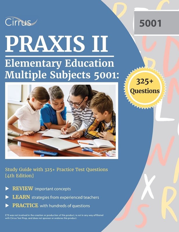Praxis II Elementary Education Multiple Subjects 5001 by J.G. Cox