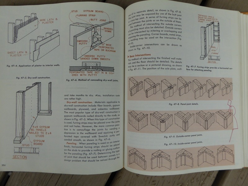 Vtg HC Book Architecture Drafting and Design Hepler & Wallach 1965 HS Textbook gallery