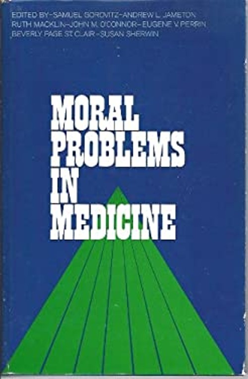 Moral Problems in Medicine Hardcover Samuel Gorovitz