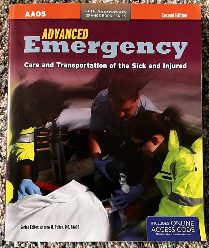 AAOS ADVANCED Emergency Care & Transportation of the Sick & Injured-2nd Edition