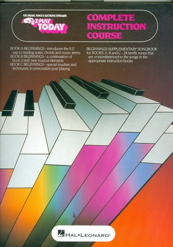 Hal Leonard-Culture-Music-EZ Play Keyboard-Piano-Organ-Beginner’s Workbook!