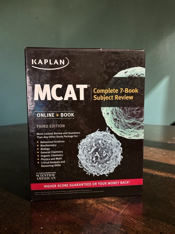 Kaplan Publishing MCAT Complete 7-book Subject Review 3rd Edition