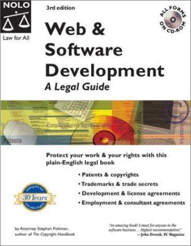 Web and Software Development: A Legal Guide (With CD-ROM) by Stephen Fishman
