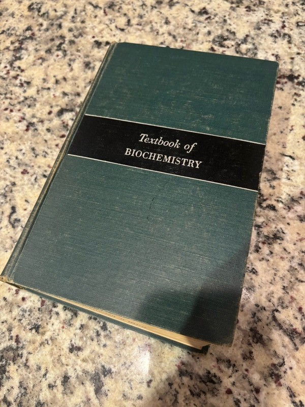 Textbook of Biochemistry by Edward West. 2nd Edition Hardback 1955 VG FS