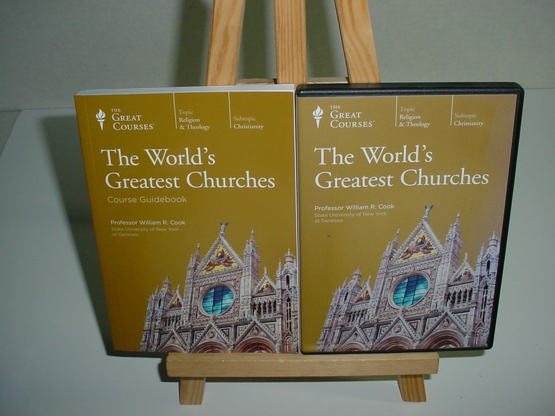 The World’s Greatest Churches Great Courses DVD and Guidebook