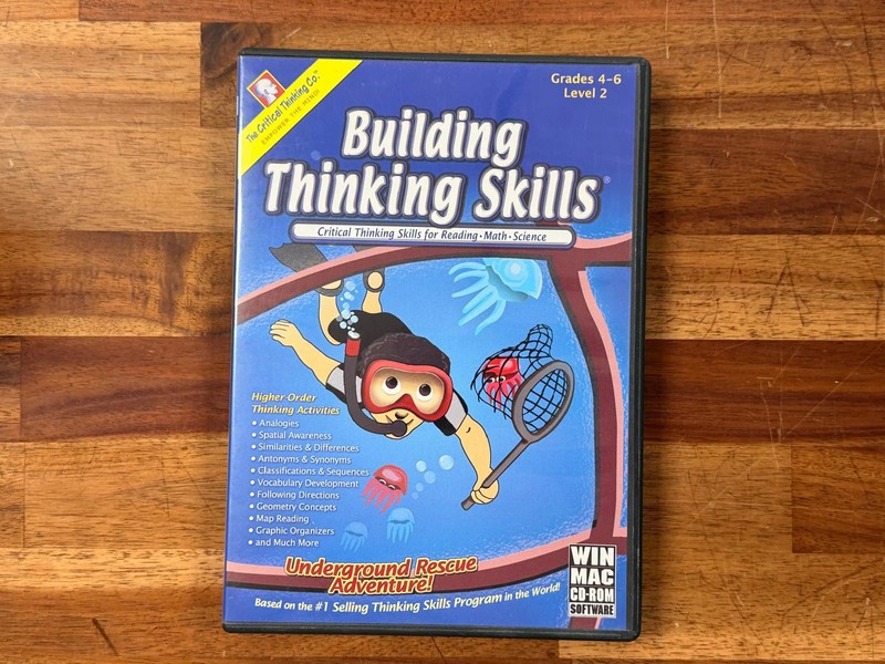 DVD – The Critical Thinking Co. – Building Thinking Skills Lvl 2