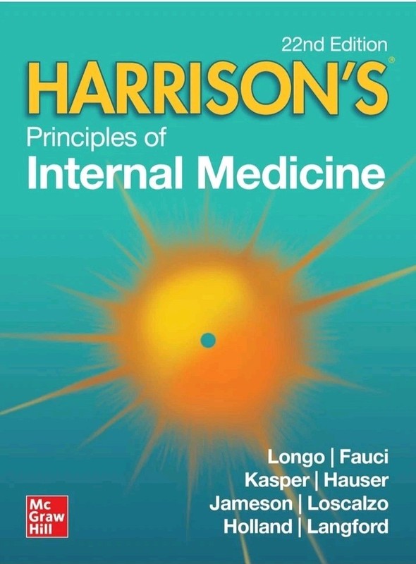 Harrison’s Principles of Internal Medicine, Twenty-Second Edition (Vol. 1 & Vol2