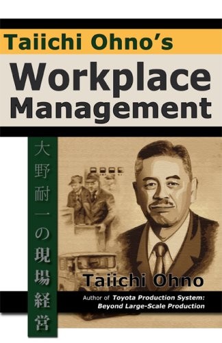 Taiichi Ohno`s Workplace Management by Taiichi Ohno Book The Fast Free Shipping