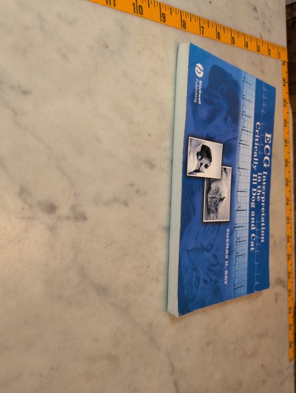 ECG Interpretation in the Critically Ill Dog and Cat Thomas K. Day Veterinary gallery
