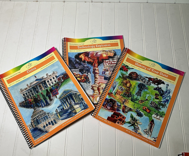 Moving Beyond the Page Lot Of 3- Social Studies Ages 12-14 2020