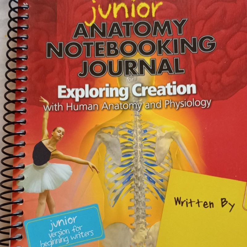 Apologia Exploring Creation Junior Anatomy Notebooking Journal Spiral