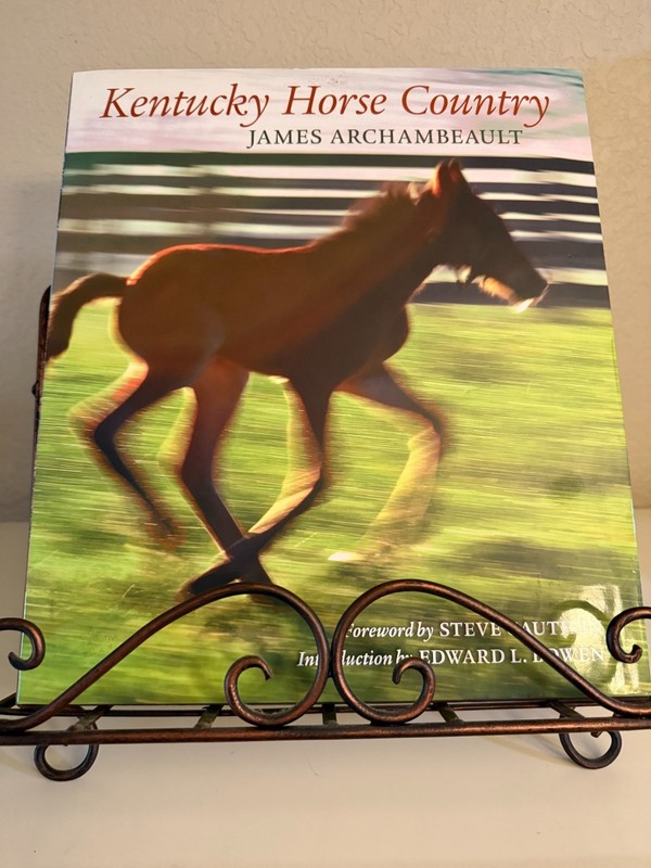 2008 James Archambeault: Kentucky Horse Country Hardcover Photo Journal Book