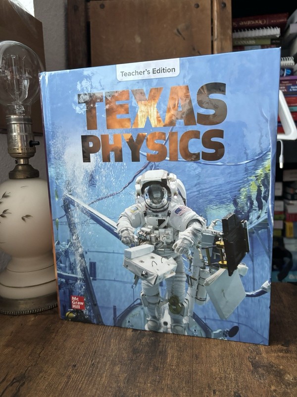 Texas Physics Teacher’s Edition. 2025, Hardcover