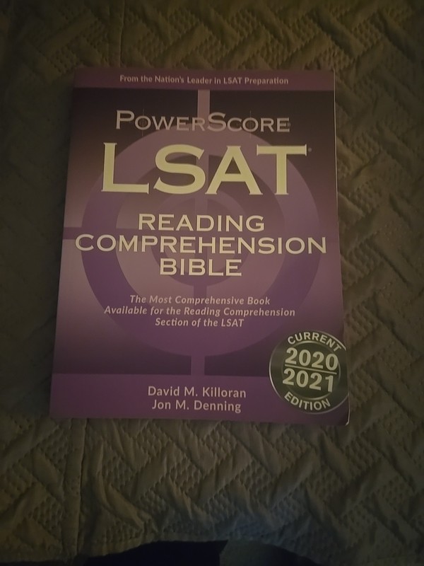 Powerscore LSAT Reading Comprehension Bible, 2021