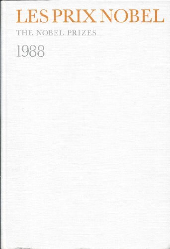PRIX NOBEL 1989: NOBEL PRIZES, PRESENTATIONS, BIOGRAPHIES By Editorial Board VG+