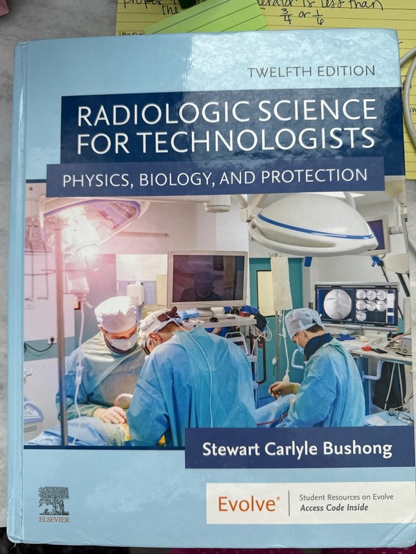 bushong radiologic science for technologists 12th edition