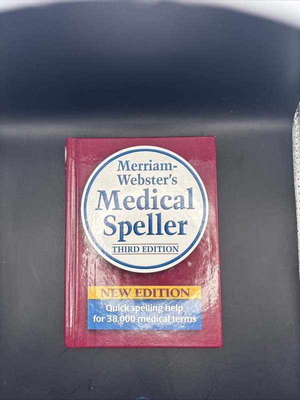 Merriam-Webster’s Medical Speller 3rd Edition by Inc. Merriam-Webster NewEdition