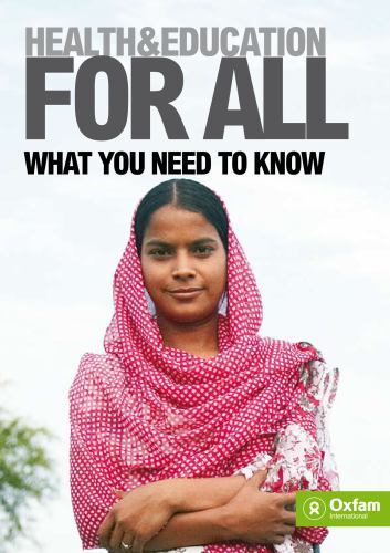 Health and Education for All : What You Need to Know, Paperback by Oxfam (COR…