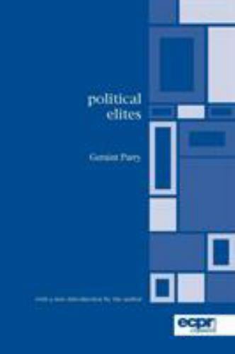 Political Elites (ECPR Classics Series), Parry, Geraint, Very Good Book