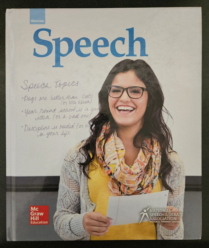 Speech Glencoe Mcgraw Hill 2016