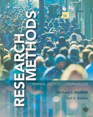 Research Methods for Criminal Justice and Criminology 8e 8th Edition