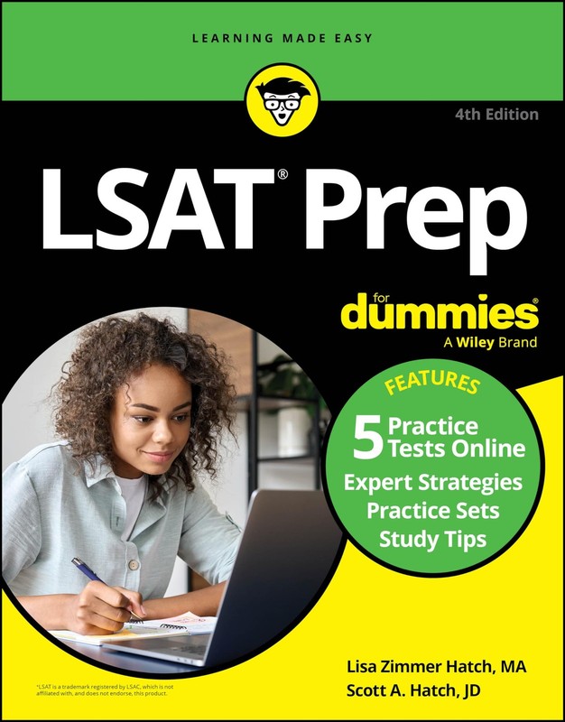 LSAT Prep For Dummies: Book + 5 Practice Tests Online (For Dummies: Learning…