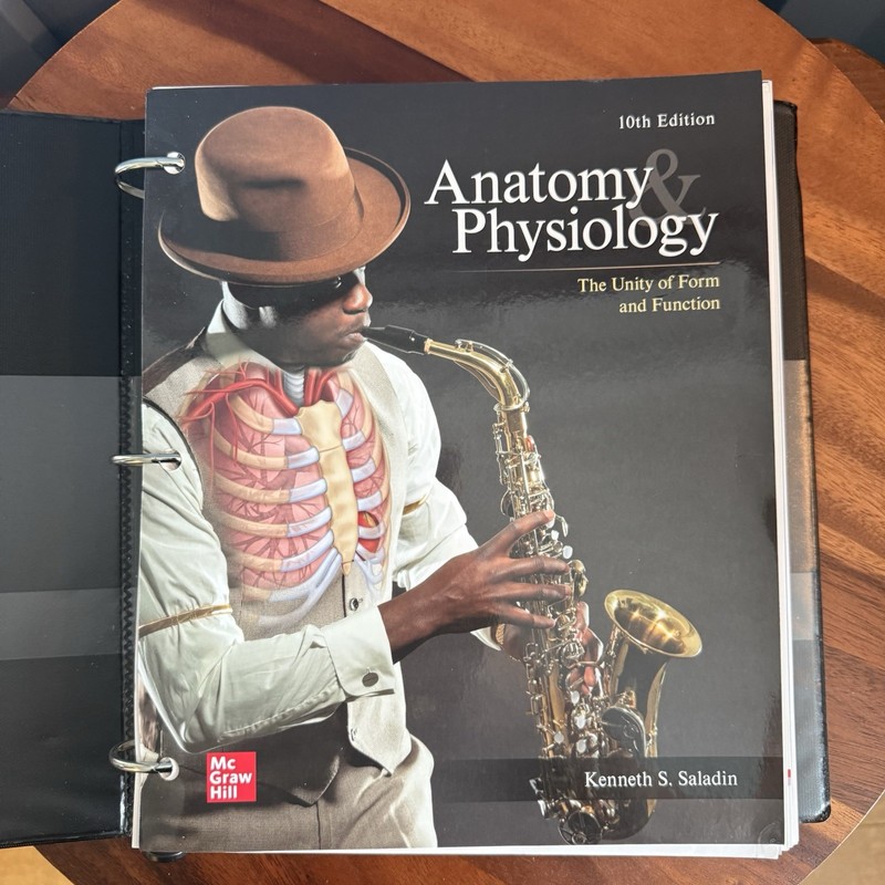 Anatomy & Physiology 10th The Unity of Form and Function Loose w/ Binder 2024