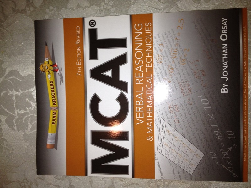 Examkrackers MCAT: Verbal Reasoning and Mathematical Techniques – Orsay, Jon…
