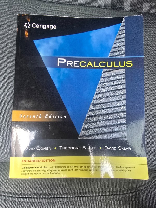 Precalculus, Enhanced Edition by David Cohen, David…