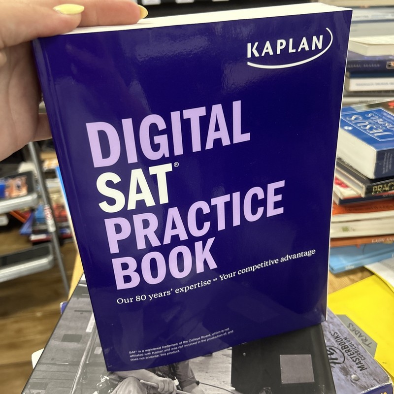 Kaplan Digital SAT Practice Book Copyright 2023 Paperback Used