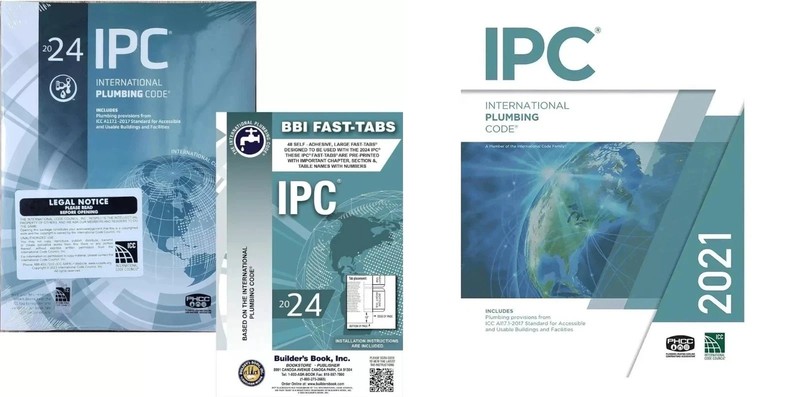 Combo Pack Of 2 IPC 2021 IPC 2024 Code with BBI Fast Tabs Paperback