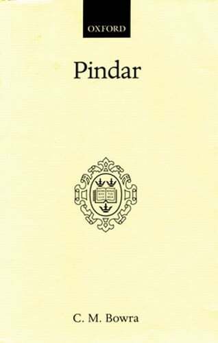 Pindar by C M Bowra: Used