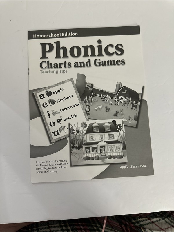 Abeka Phonics Charts And Games (Complete Set)