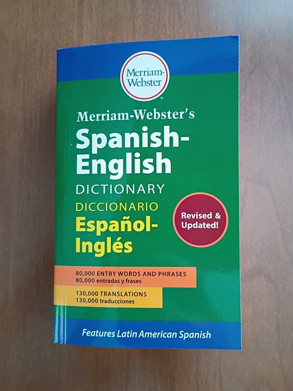 Merriam-Webster’s Spanish-English Dictionary–BRAND NEW!
