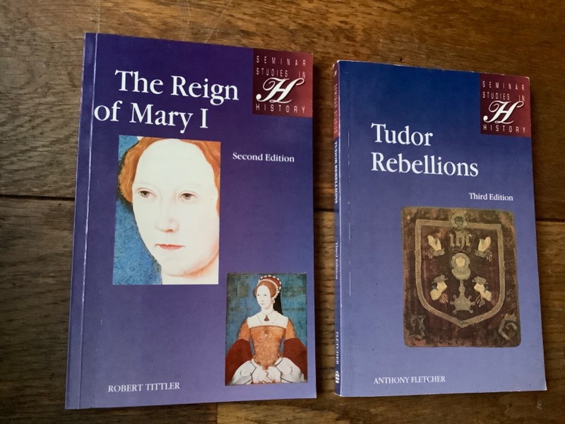 2 Seminar Studies In History – The Reign of Queen Mary l & Tudor Rebellions