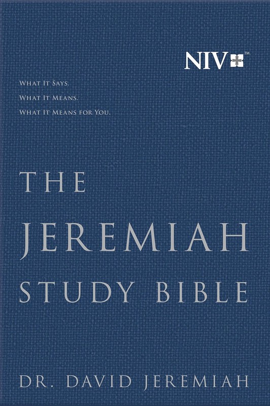 THE JEREMIAH STUDY BIBLE, NIV: WHAT IT SAYS. WHAT IT MEANS. W… Dr. David Jerem