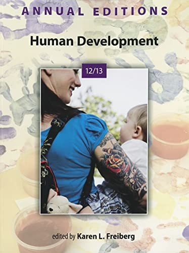 Annual Editions: Human Develop – VERY GOOD