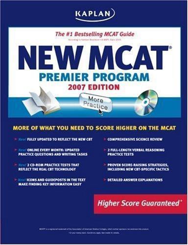 Kaplan New MCAT Premier Program, 2007 Edition (KAPLAN MCAT PREMIER PROGRAM), Kap