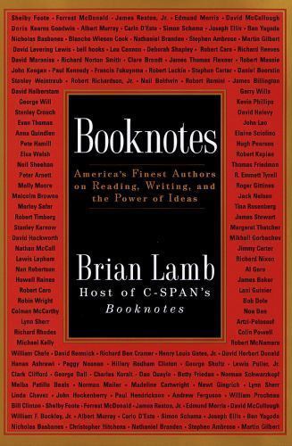 Booknotes: America’s Finest Authors on Reading- hardcover, Lamb, 0812928474, new