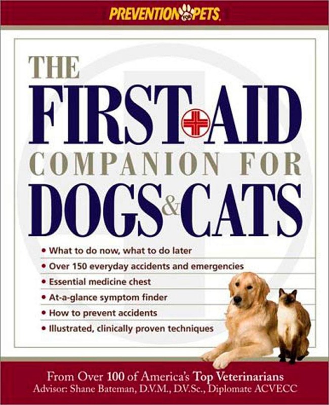 The First-Aid Companion for Dogs & Cats (Prevention Pets) – paperback Shojai…