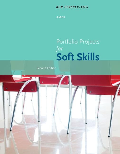 New Perspectives Portfolio Projects for Soft Skills (Illustrated Course Guid…